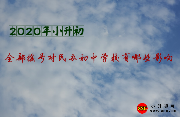 全部搖號對民辦初中學(xué)校有哪些影響.jpg