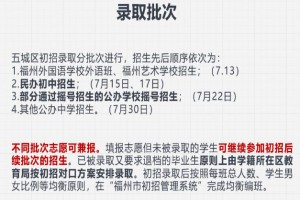 2021福州小升初志愿填報(bào)指南(小升初志愿可以填報(bào)幾所學(xué)校)