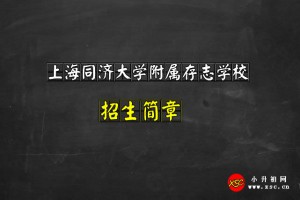 2021上海同濟(jì)大學(xué)附屬存志學(xué)校招生簡章及收費(fèi)標(biāo)準(zhǔn)