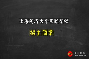 2021上海同濟大學(xué)實驗學(xué)校小升初招生簡章及收費標準