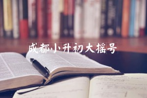 成都小升初大搖號詳解(參與學(xué)校+參與條件+注意事項(xiàng))