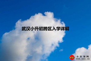 2021年武漢小升初跨區(qū)入學詳解(附跨區(qū)入學辦理流程)