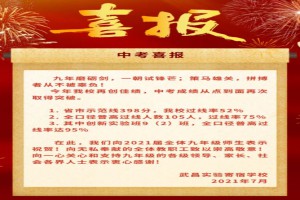 2021年武昌實驗寄宿學(xué)校中考成績升學(xué)率(中考喜報)