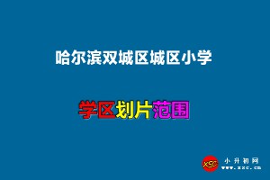 2022年哈爾濱雙城區(qū)城區(qū)小學(xué)學(xué)區(qū)劃分范圍一覽