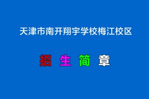 2022年天津市南開(kāi)翔宇學(xué)校梅江校區(qū)小升初招生簡(jiǎn)章(附收費(fèi)標(biāo)準(zhǔn))