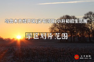 2022-2023年烏魯木齊經(jīng)開區(qū)(頭屯河區(qū))小升初招生劃片范圍一覽