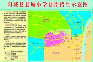 2022-2023年陽城縣小學(xué)招生劃片范圍一覽