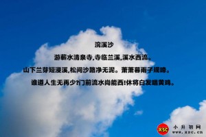 浣溪沙閱讀理解題及答案(閱讀答案二)