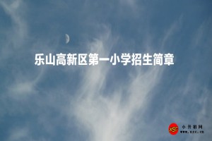 2023年樂(lè)山高新區(qū)第一小學(xué)招生簡(jiǎn)章(附招生地段范圍)