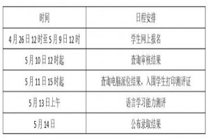 2023年杭州外國語學校招生簡章及收費標準