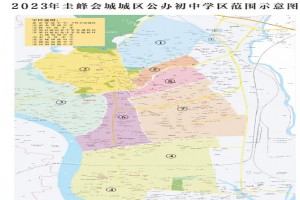 2023年江門新會圭峰會城地區(qū)初中學(xué)區(qū)范圍(招生劃片范圍)