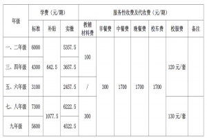 2023年?yáng)|莞市沙田鵬遠(yuǎn)學(xué)校插班生招生簡(jiǎn)章(附收費(fèi)標(biāo)準(zhǔn))