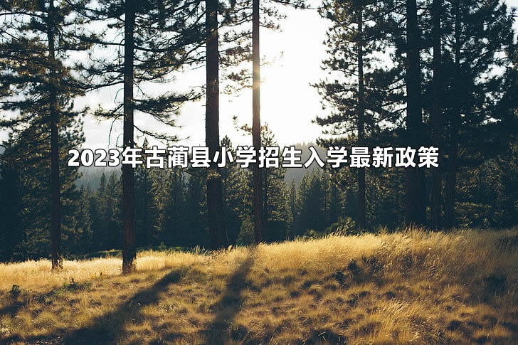 2023年古藺縣小學(xué)招生入學(xué)最新政策(小學(xué)一年級(jí)招生公告)