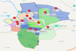 2023年龍南市小學(xué)招生學(xué)區(qū)劃分范圍一覽