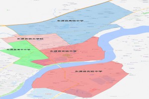 2023年東源縣公辦初中招生劃片范圍一覽