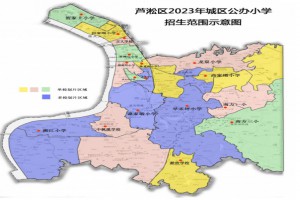 2023年株洲市蘆淞區(qū)公辦小學(xué)招生劃片范圍一覽