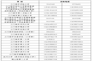 2023年三門峽市主城區(qū)小學、初中招生入學最新政策解讀