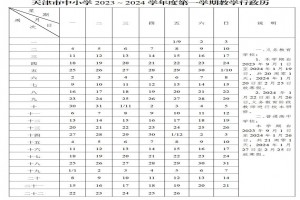 2024年天津市中小學(xué)開學(xué)放假時(shí)間安排(校歷)