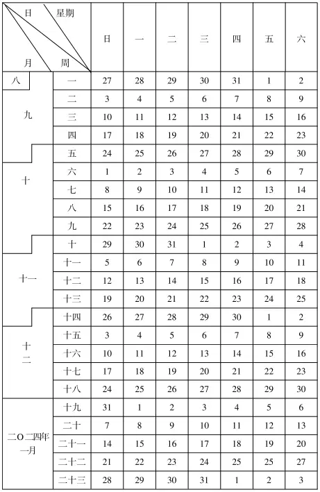 2024年舟山市中小學(xué)開學(xué)放假時(shí)間安排(校歷)