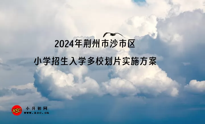 2024年荊州市沙市區(qū)小學(xué)招生入學(xué)多校劃片實施方案